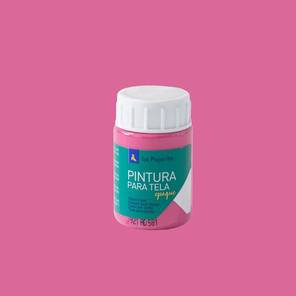 La Pajarita Farba do Tkanin Ciemnych 35 ml Magenta