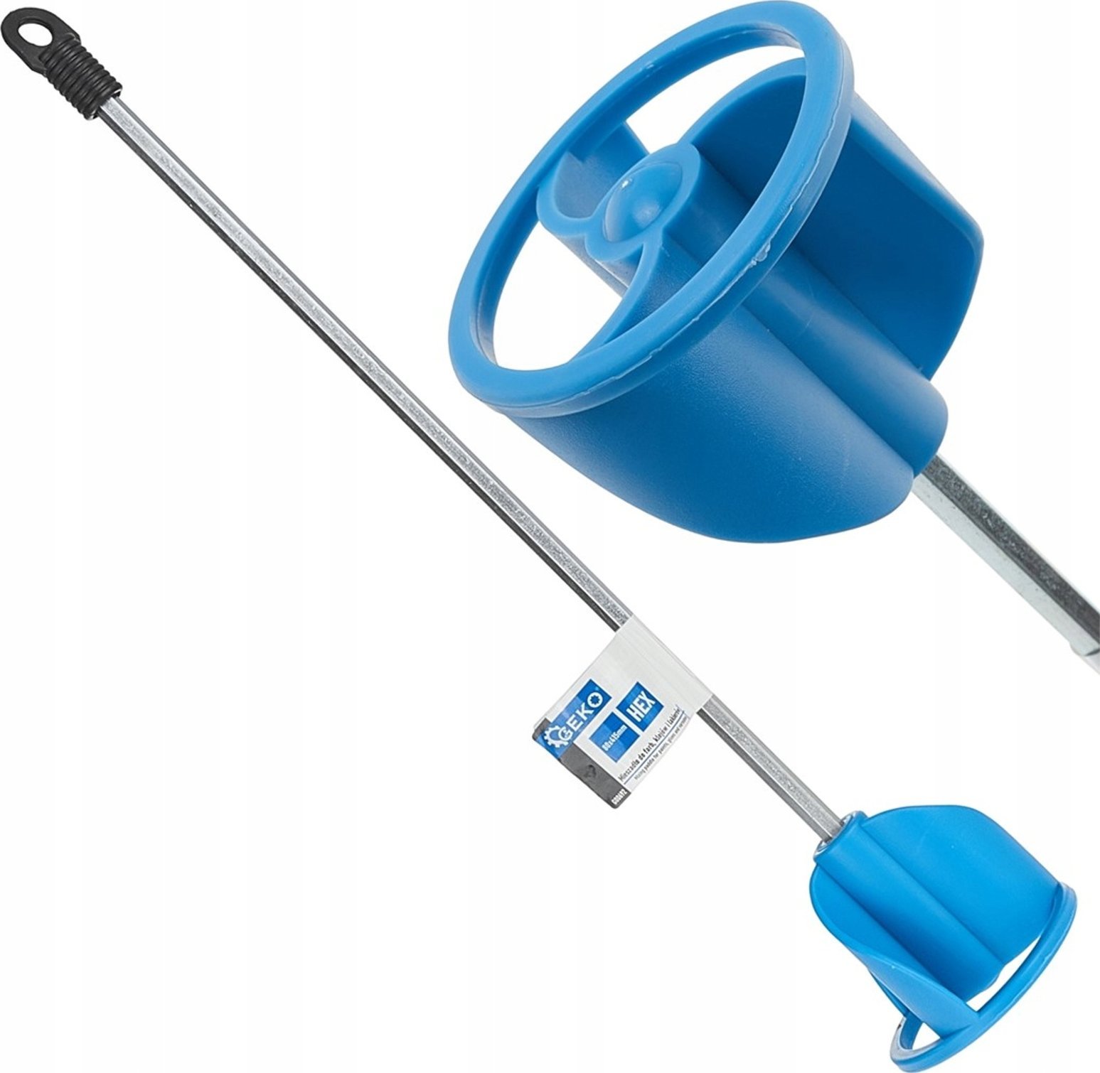 Geko Mieszadło do farb, klejów i lakierów 80x415mm HEX (50)