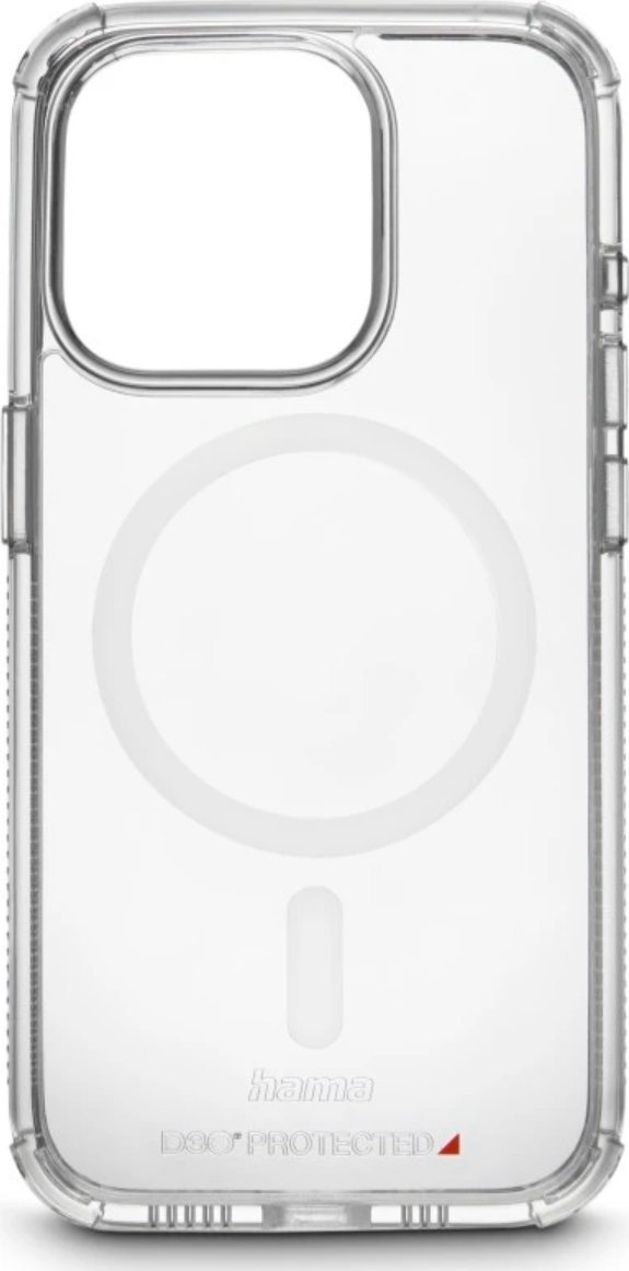 Hama EXTREME PROTECT MAGCASE D30 FUTERAŁ GSM DLA IPHONE 15 PRO MAX, PRZEŹROCZYSTY
