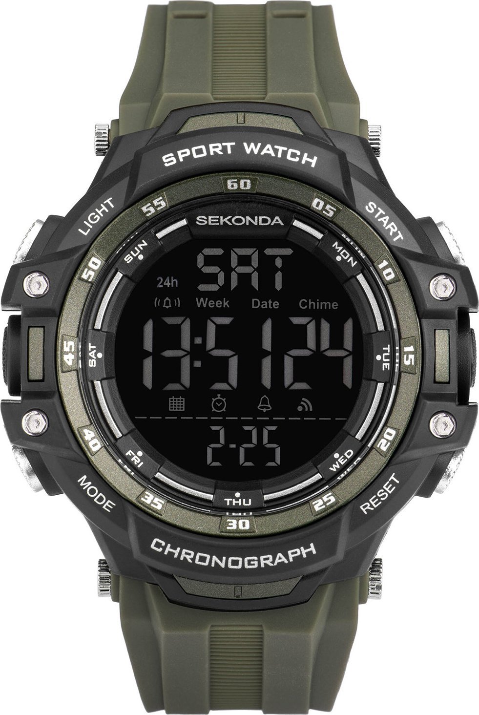 Zegarek Sekonda Zegarek męski Sekonda 30165 zielony