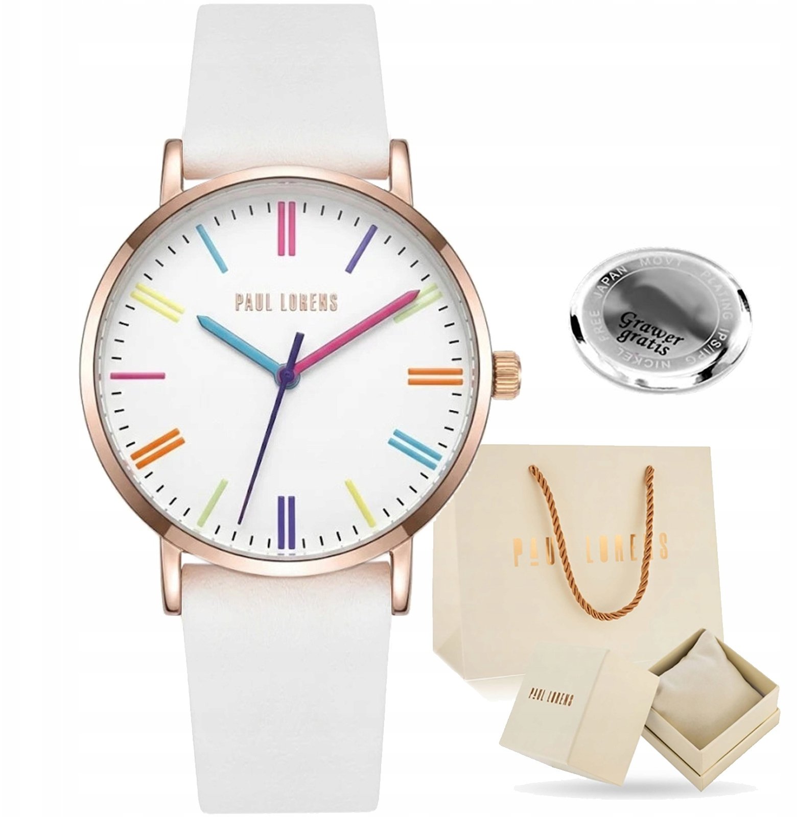 Zegarek damski Paul Lorens KALAMA-3C3 z grawerem