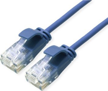 Roline ROLINE UTP Data Center Patch Cord Cat.6A (Class EA), LSOH, bardzo cienki, niebieski, 3 m