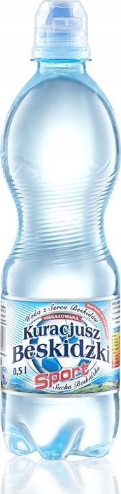 Woda KURACJUSZ Beskidzki sport woda niegazowana 0,5l