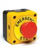 Promet Kaseta czarno-żółta stop bezpieczeństwa ryglowany 40mm - P1EC400E40