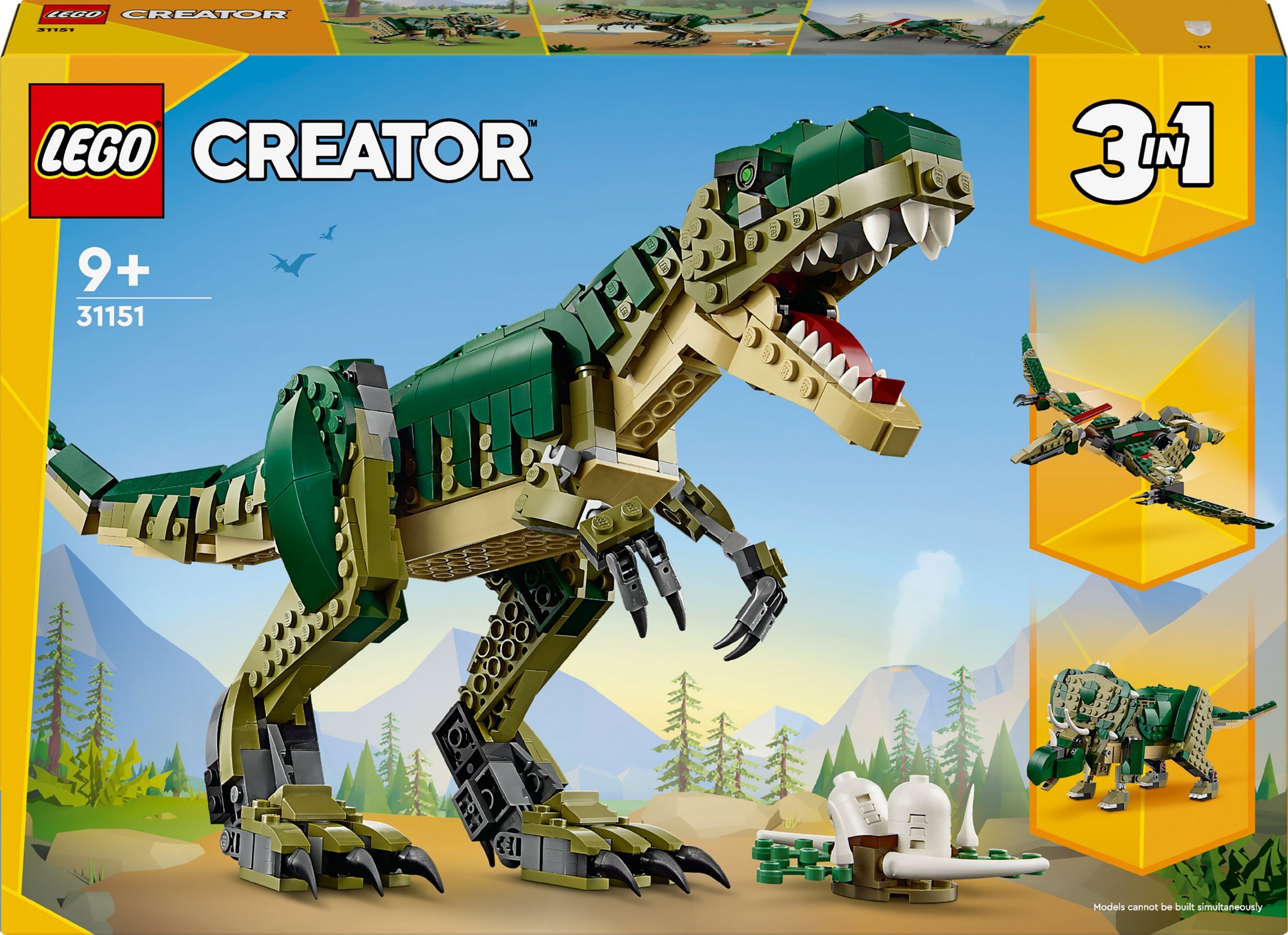 LEGO Creator 3 w 1 Tyranozaur (31151)
