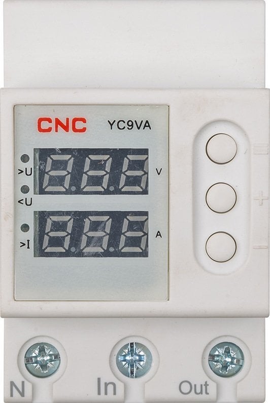 Įtampos ir srovės valdymo relė, 63A