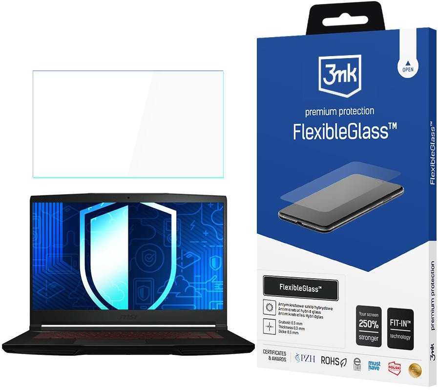 MSI THIN GF63 - UP TO 17 3MK FLEXIBLEGLASS