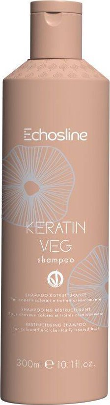 Echosline Keratin Veg regenerujący szampon do włosów 300ml