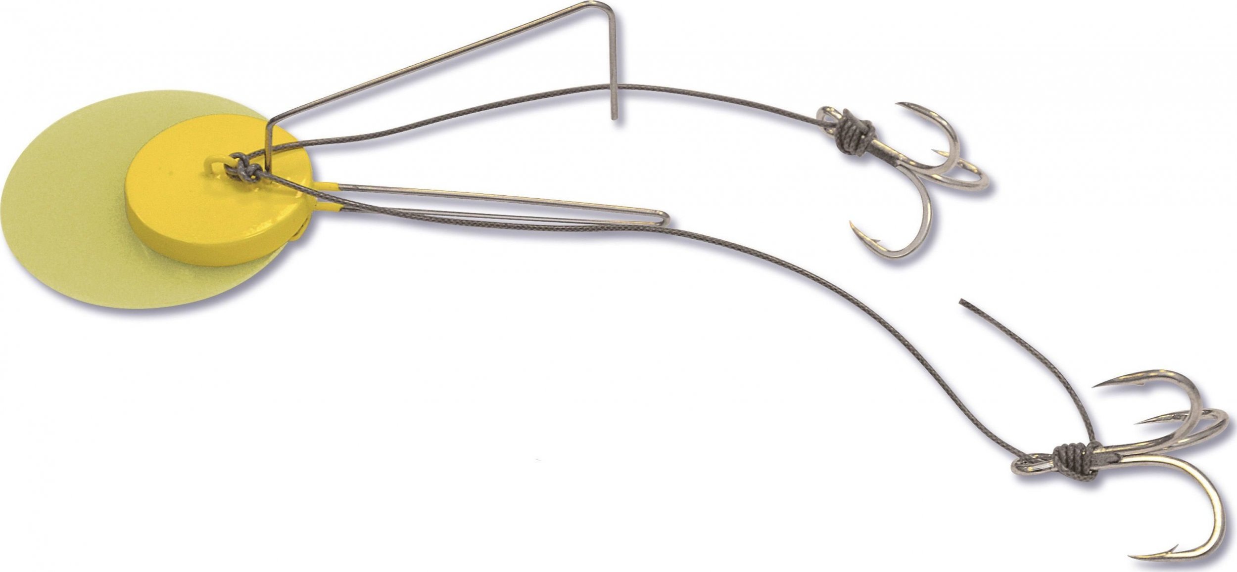 Black Cat #2/0 Przypon Dead Bait Jig zólty 100kg (4212075)