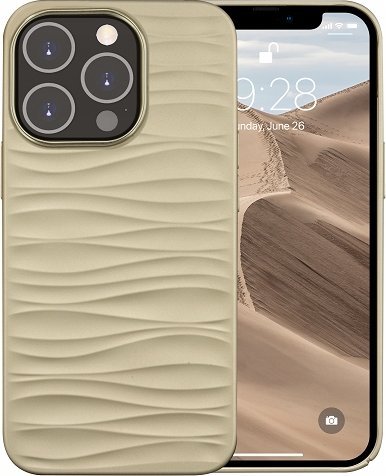 Etui dbramante 1928 Dune do iPhone 14 Pro beżowy/sand