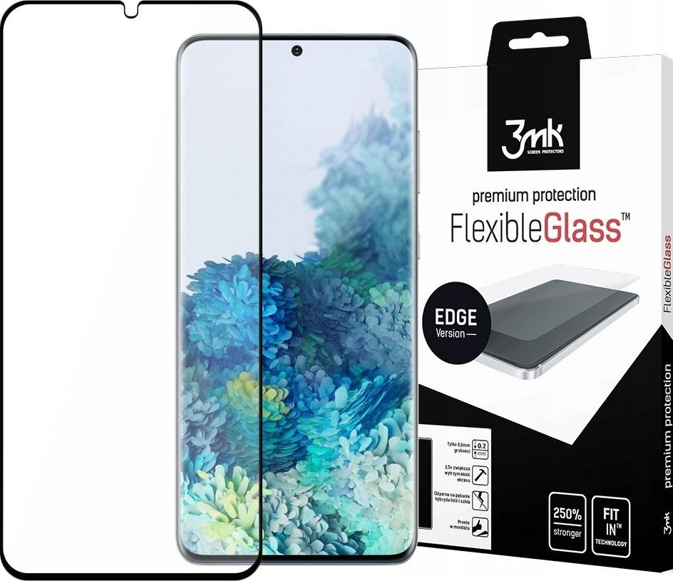 3MK 3MK FlexibleGlass Edge Sam G985 S20 Plus Szkło Hybrydowe 3D