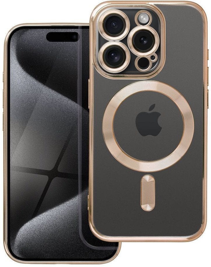 Futerał ELECTRO MAG COVER kompatybilny z MagSafe do IPHONE SE 2025 brązowy