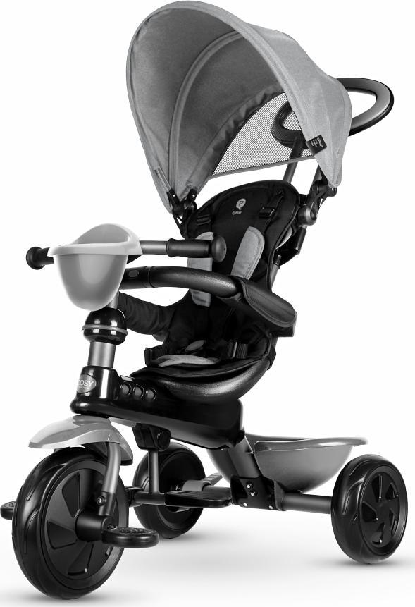 Qplay Rowerek Trójkołowy Cosy Szary