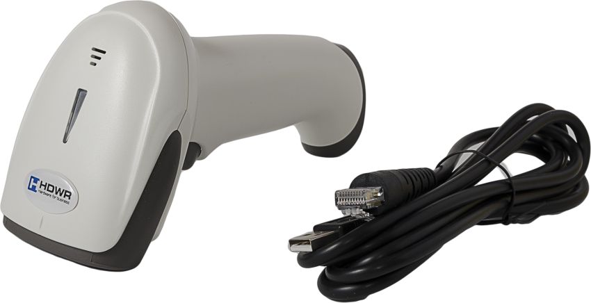 Czytnik kodów kreskowych HDWR Przewodowy 1D (HD67W)