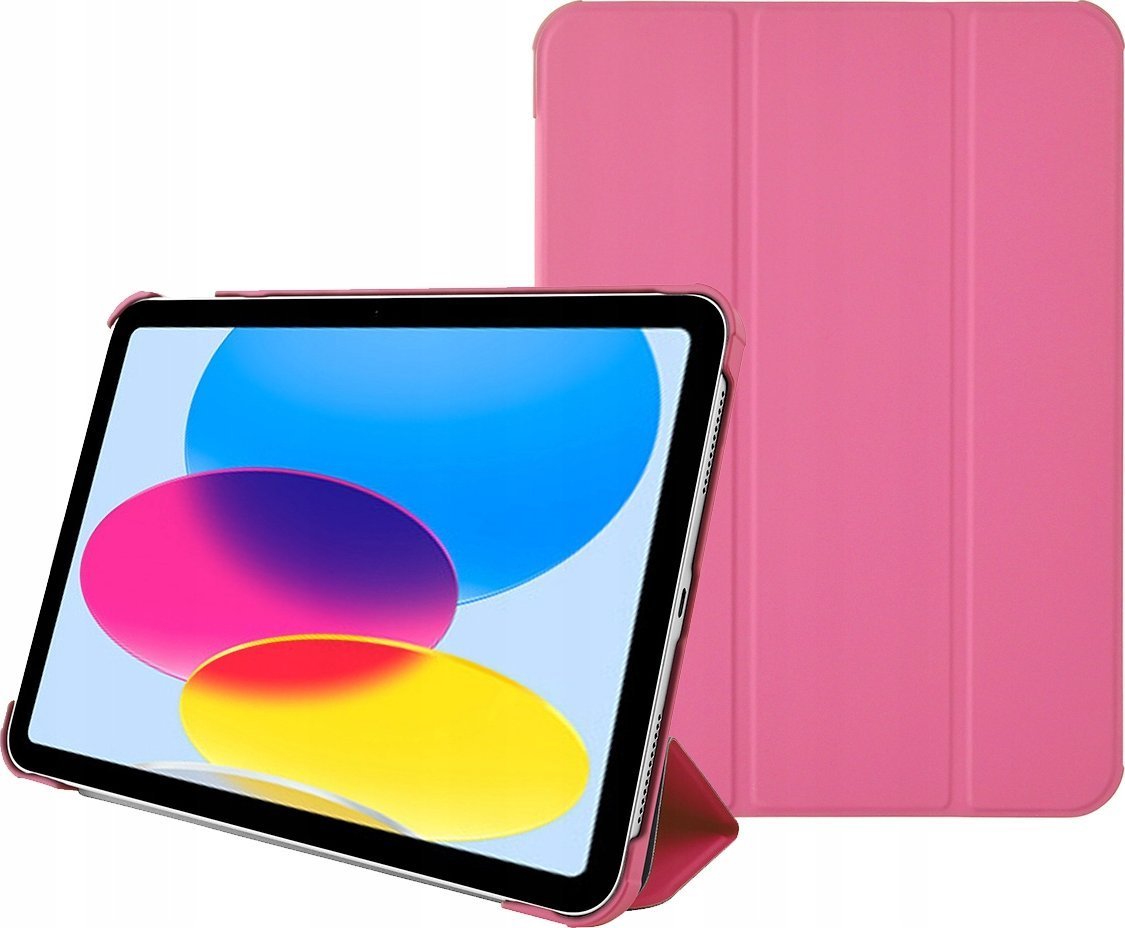 Etui na tablet Pomologic Obudowa ochronna BookCase do iPad 10.9" 10G różowa