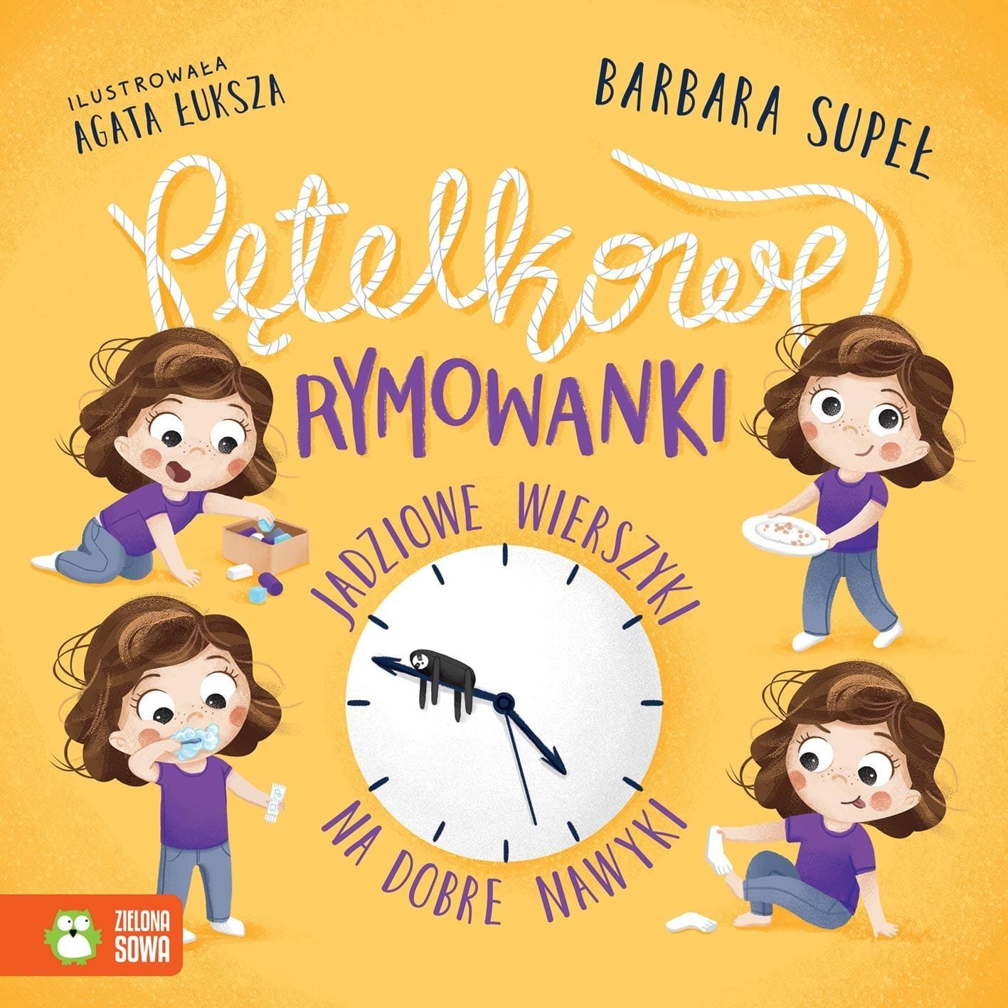 Zielona Sowa Pętelkowe rymowanki Jadziowe wierszyki na d..95473