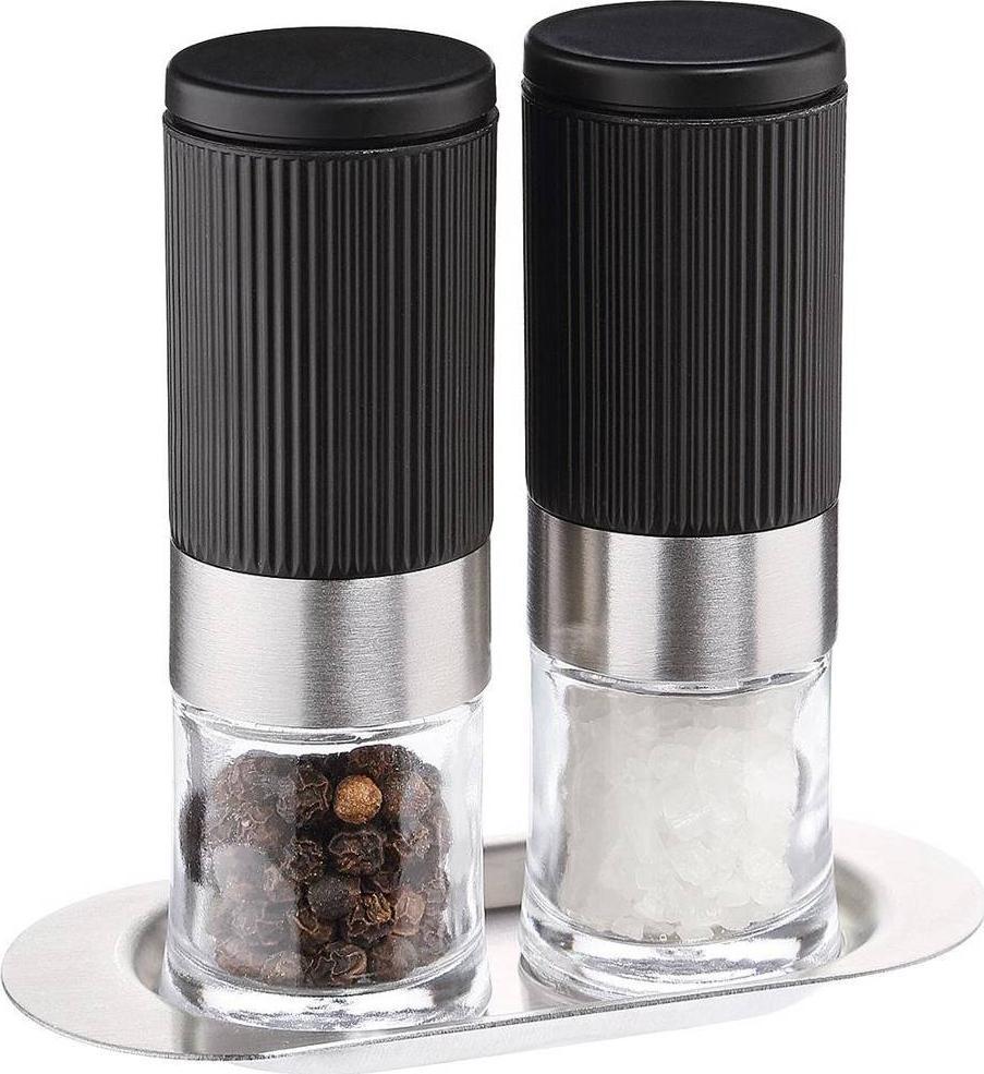Młynek do przypraw Cilio zestaw młynków do soli i pieprzu, 2 szt., śred. 3 x 9 cm