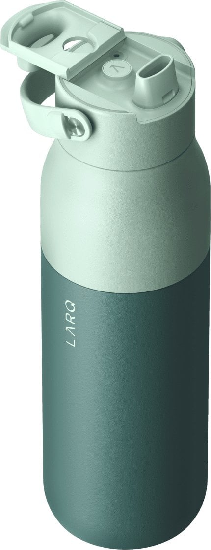 Larq Bottle PureVis 2 - inteligentna samoczyszcząca butelka filtrująca zielona 1l