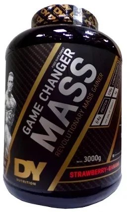 Dorian Yates - Game Changer Mass, Gainer, Strawberry-Banana, Proszek, 3000g