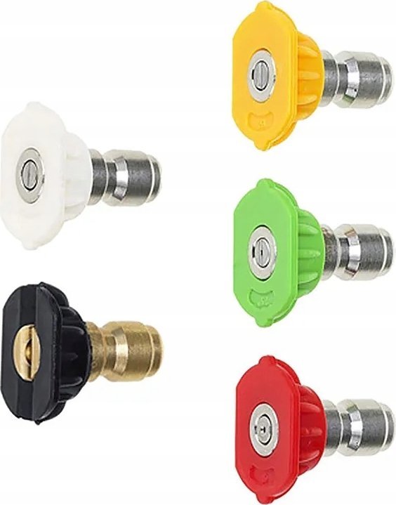 Rosfix 5 DYSZ DO MYJKI CIŚNIENIOWEJ SZYBKOZŁĄCZKA + LANCA 1/4 34CM ZAGIETA 90