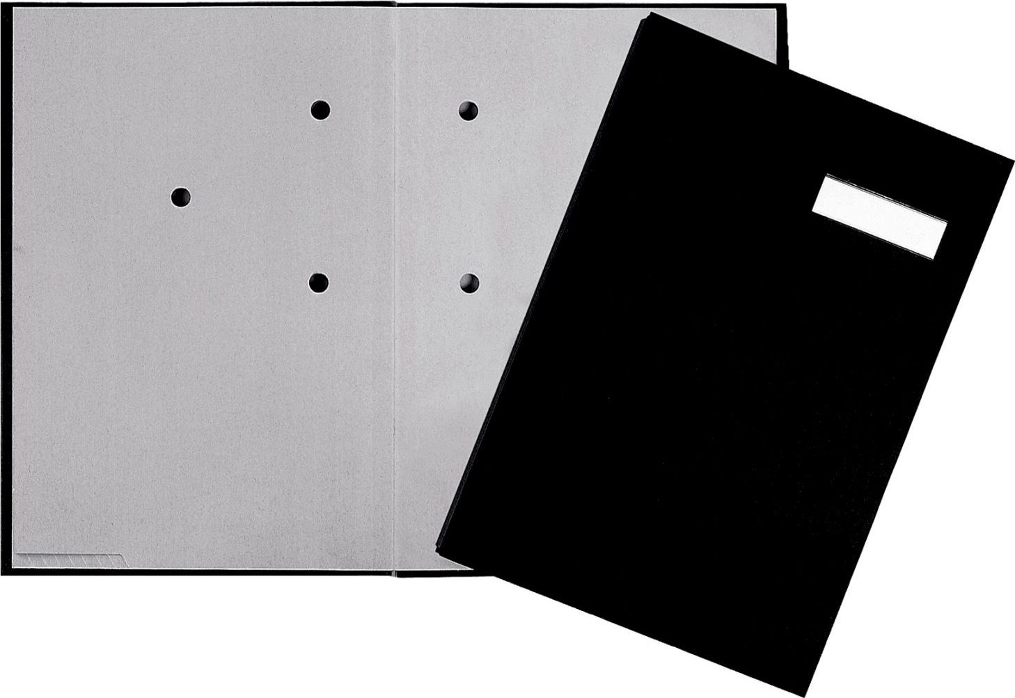 Pagna Ofertówka Stoffeinband 20 Fächer schwarz