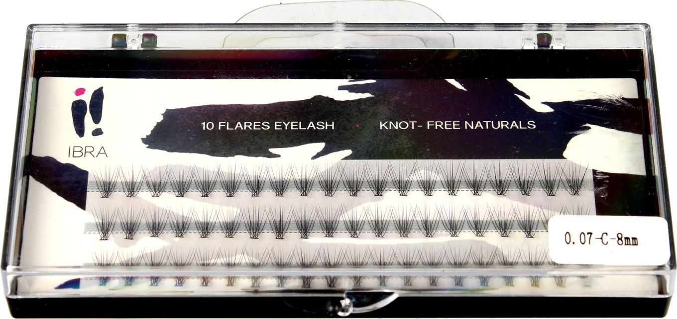 Ibra IBRA Kępki rzęs KNOT-FREE NATURALS 0.07-C-8 mm 1op.