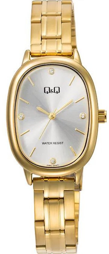 Zegarek Q&Q Q06C-004P damski elegancki owalna koperta .
