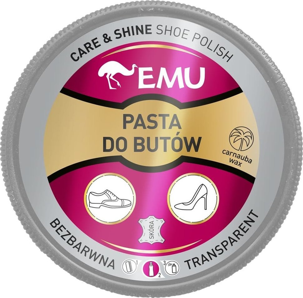 Vaco EMU Pasta do butów - bezbarwna 50ml