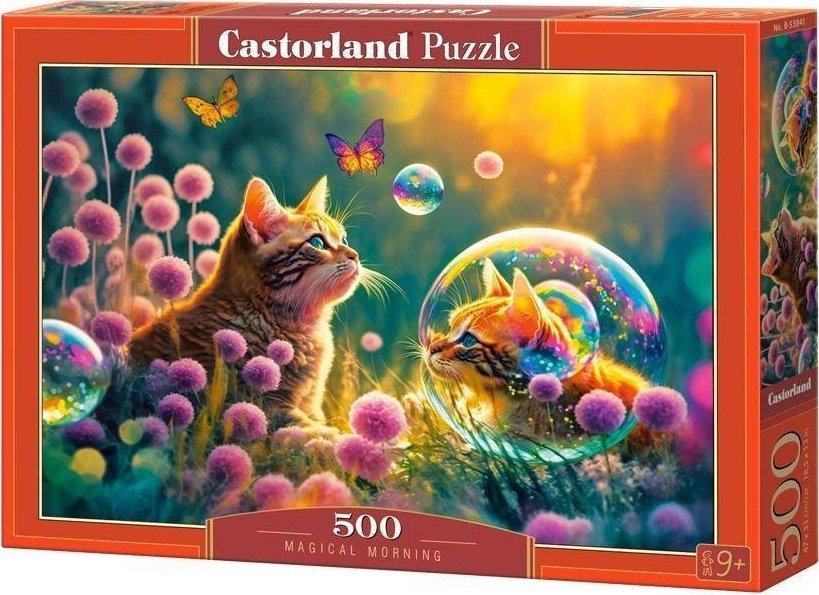 Castorland Puzzle Kot magiczny poranek 500 elementów