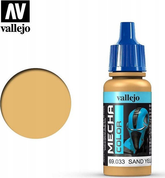 Vallejo Vallejo: 69.033 - Mecha Color - Sand Yellow (17 ml)