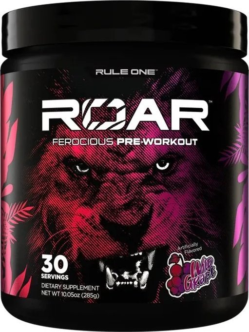 Rule One - Przedtreningówka, Roar, Wild Grape, Proszek 285g