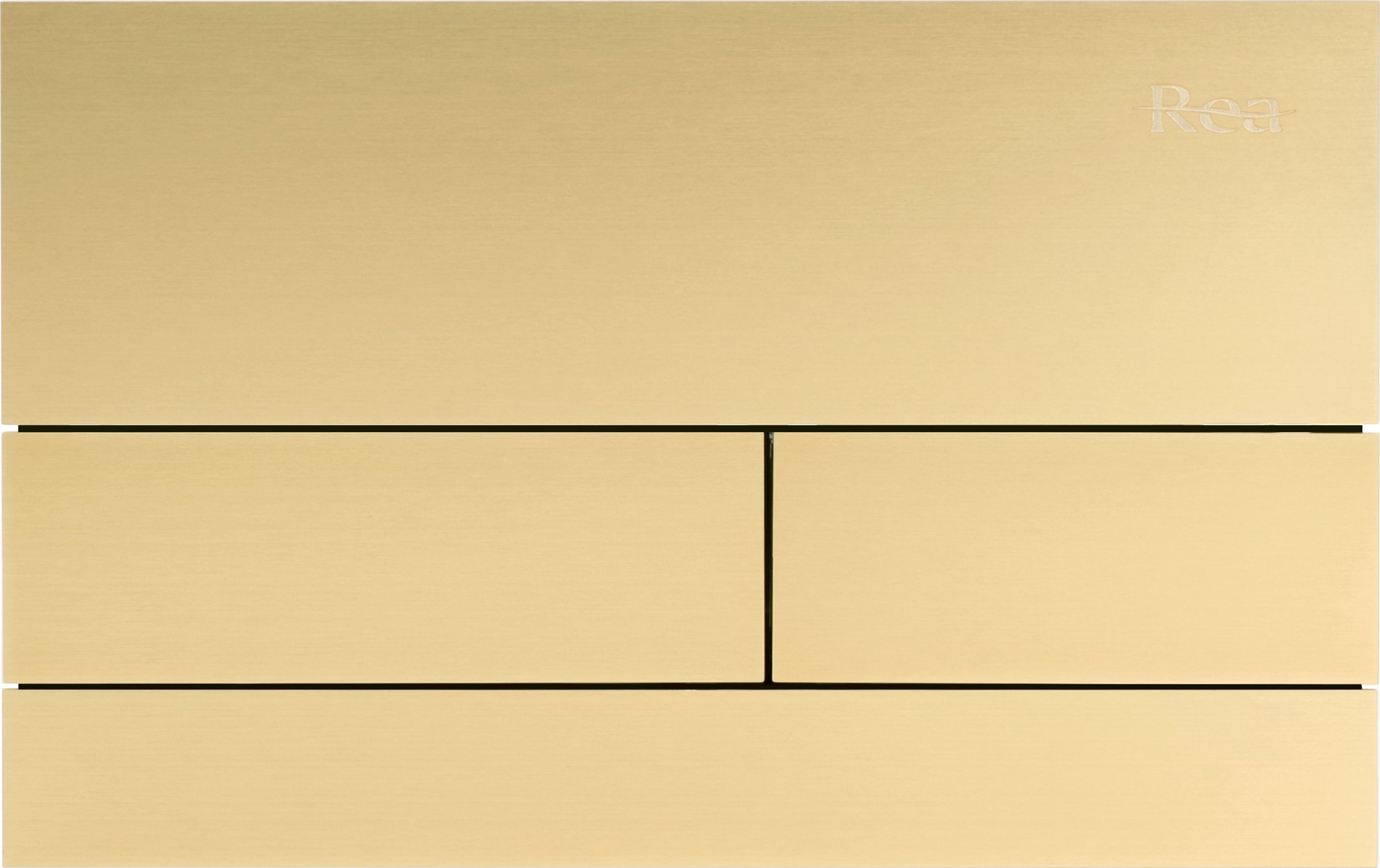 Przycisk typu T do stelaża podtynkowego WC Złoty Szczotkowany