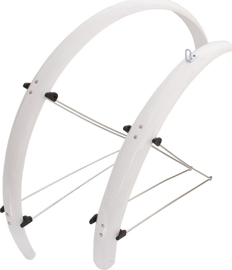 Orion Błotniki Orion 28" x 48 mm biały komplet z chlapaczem uniwersalny