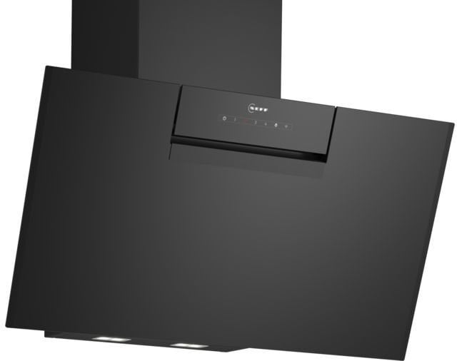 Okap Neff D85IFN1S0 okap kuchenny ścienny czarny 687 m³/h