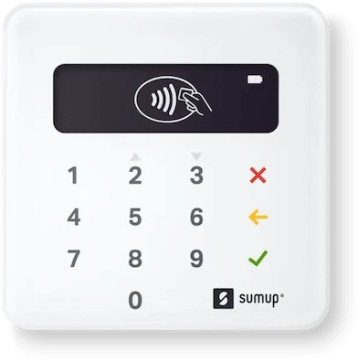 SumUp Air Card Reader Mobilny terminal kart płatniczych NFC RFID