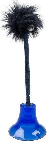 Duvo+ DUVO+ ZAB. KOT POMPON NA PRZYSSAWCE BLUE 31,5x10,3x10,3cm 12430