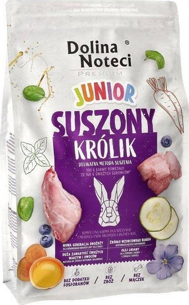 Dolina Noteci Premium Junior z królikiem 4kg