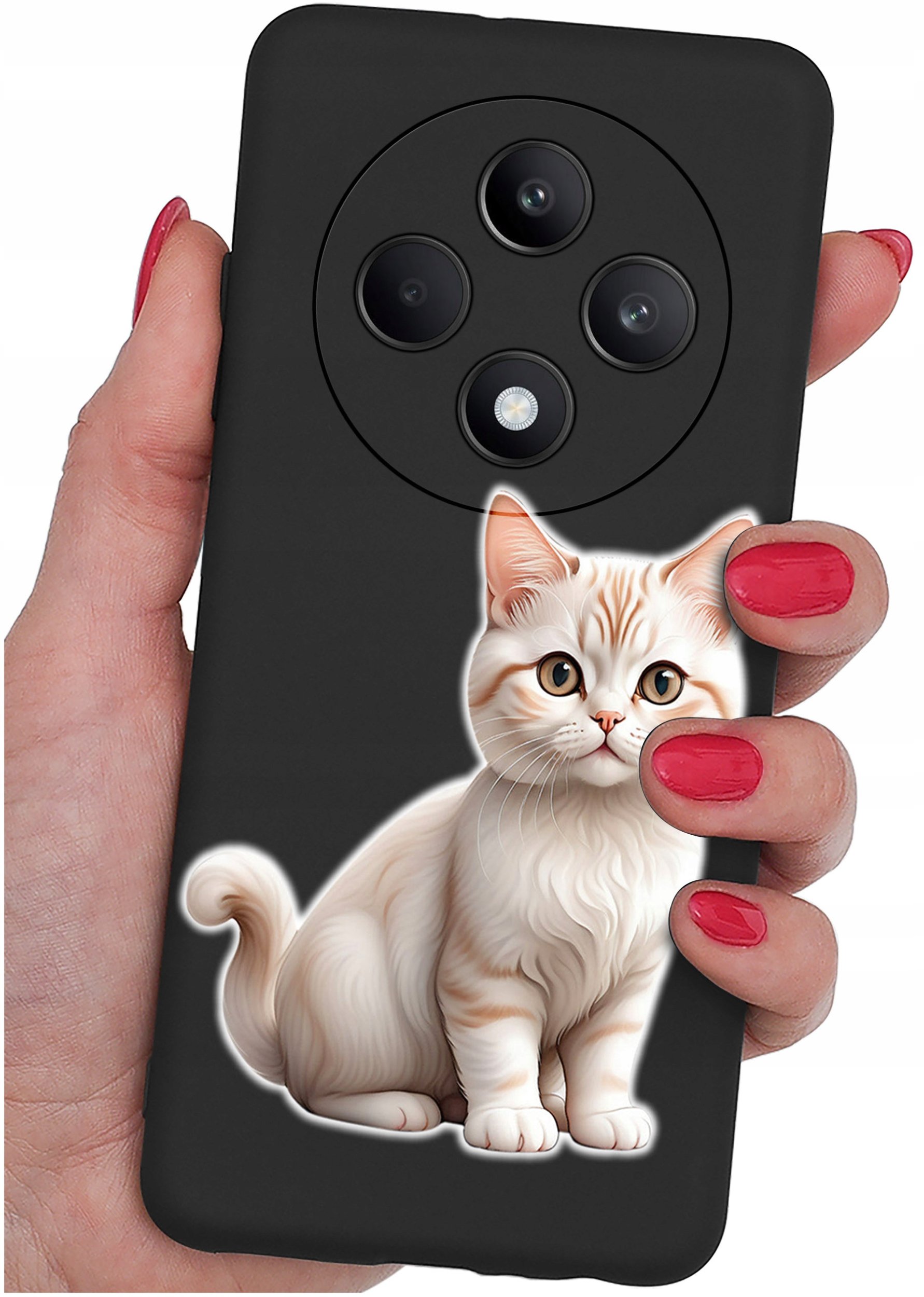 Etui do Oppo Reno 12 F 5G | 12 FS 5G WZORY |SILIKONOWE MATT CASE + SZKŁO 9H