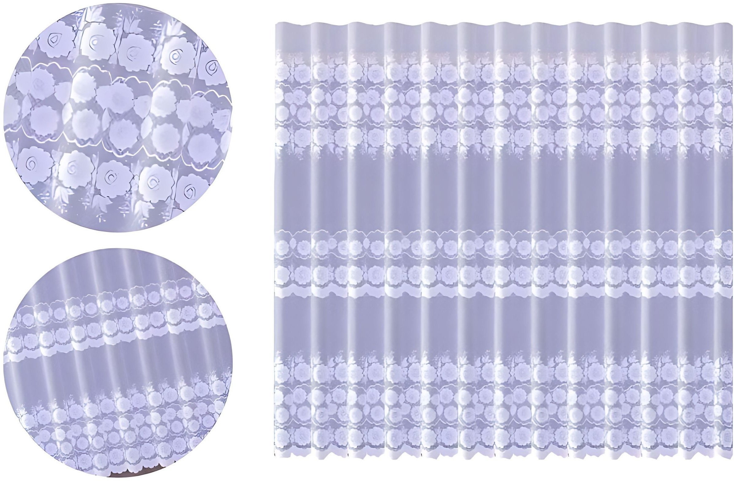 Firanka Kullen wysokość 230 cm DomoweTekstylia | WN13K7 230