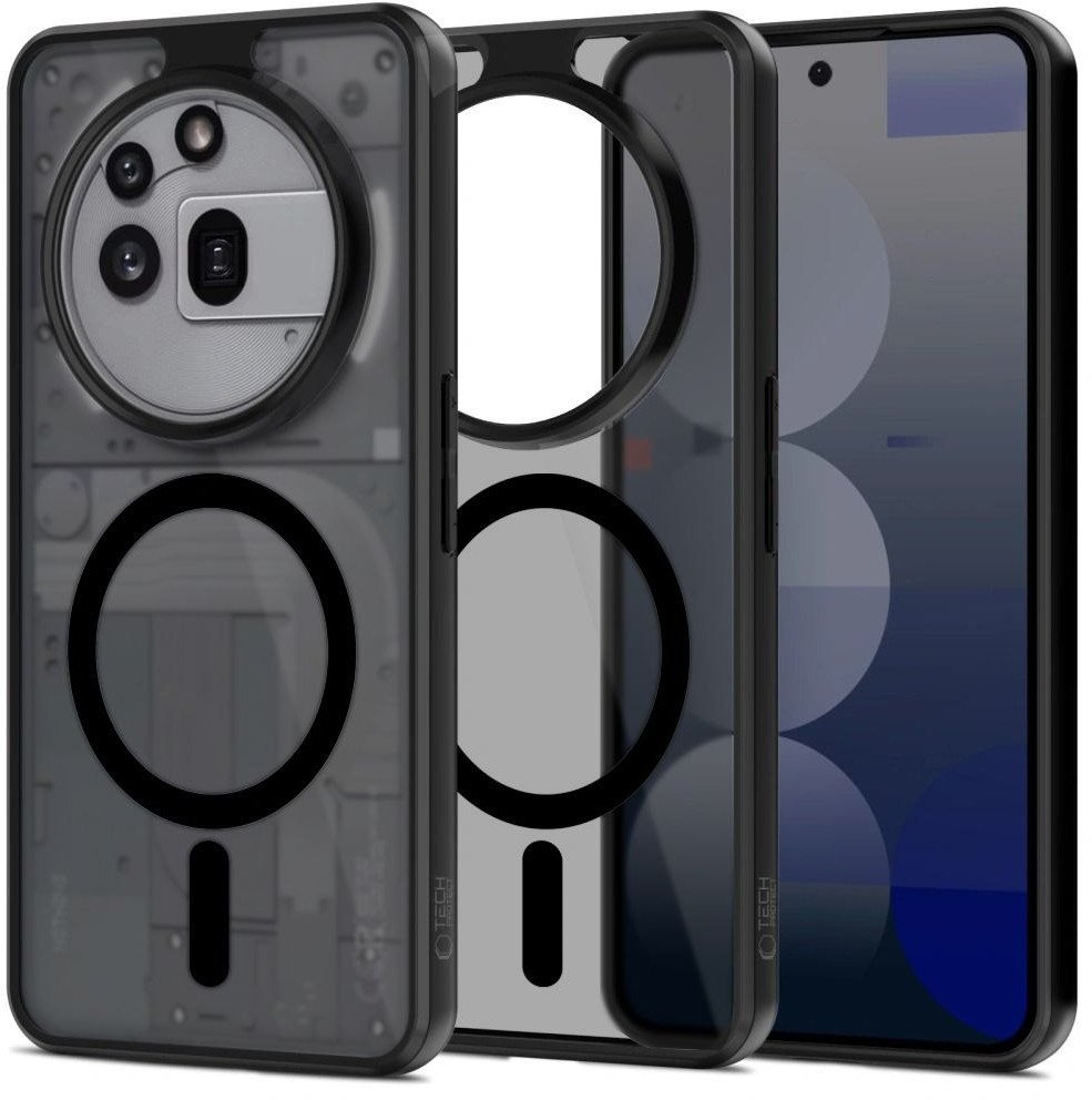 Etui Tech-Protect MagMat MagSafe Nothing Phone (3a) Pro Matte Black