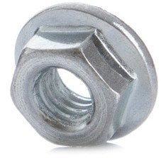 NUT DIN6923 M4 ZN 20PCS