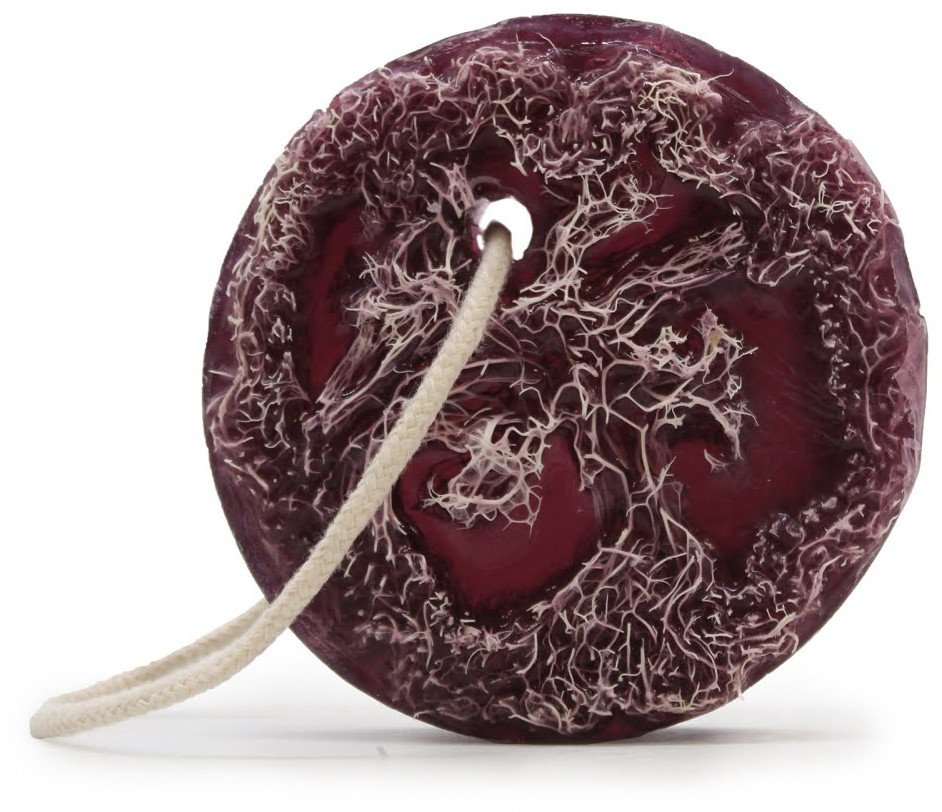 Owocowe mydło peelingujące - Winogrono