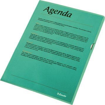 Esselte Esselte 54838, A4, Polypropylene (PP), Green, Portrait, 220 mm, 1 mm