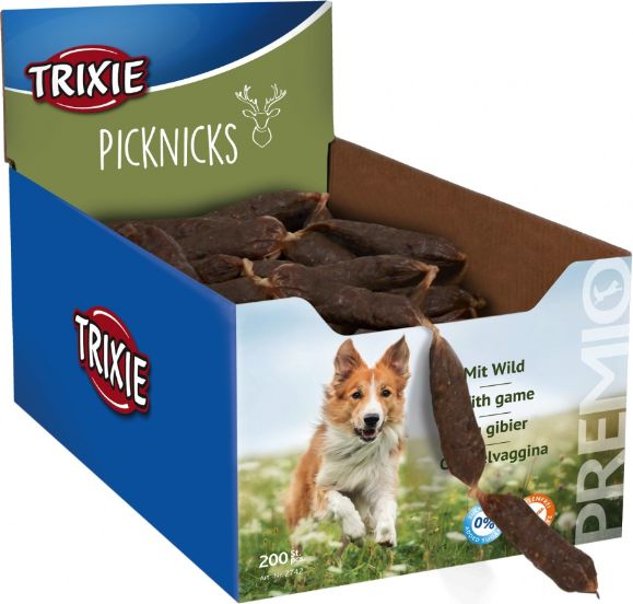 Trixie Kiełbaski Premio Picknicks DZICZYZNA - 200 sztuk