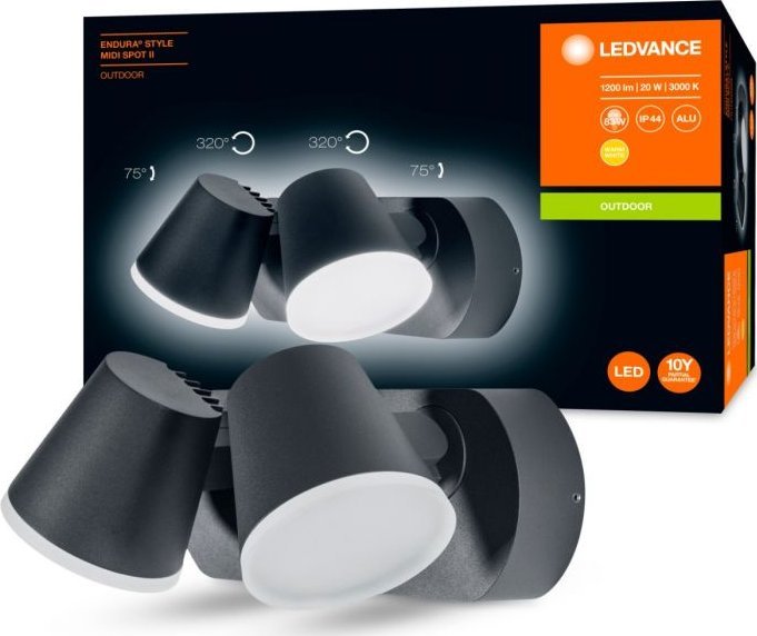 Kinkiet Osram LEDVANCE Kinkiet Ścienny Lampa LED Ruchoma 20W