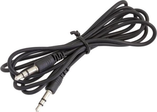 Kabel Hertz Jack 3.5mm - Jack 3.5mm 1.2m czarny (1289-uniw)