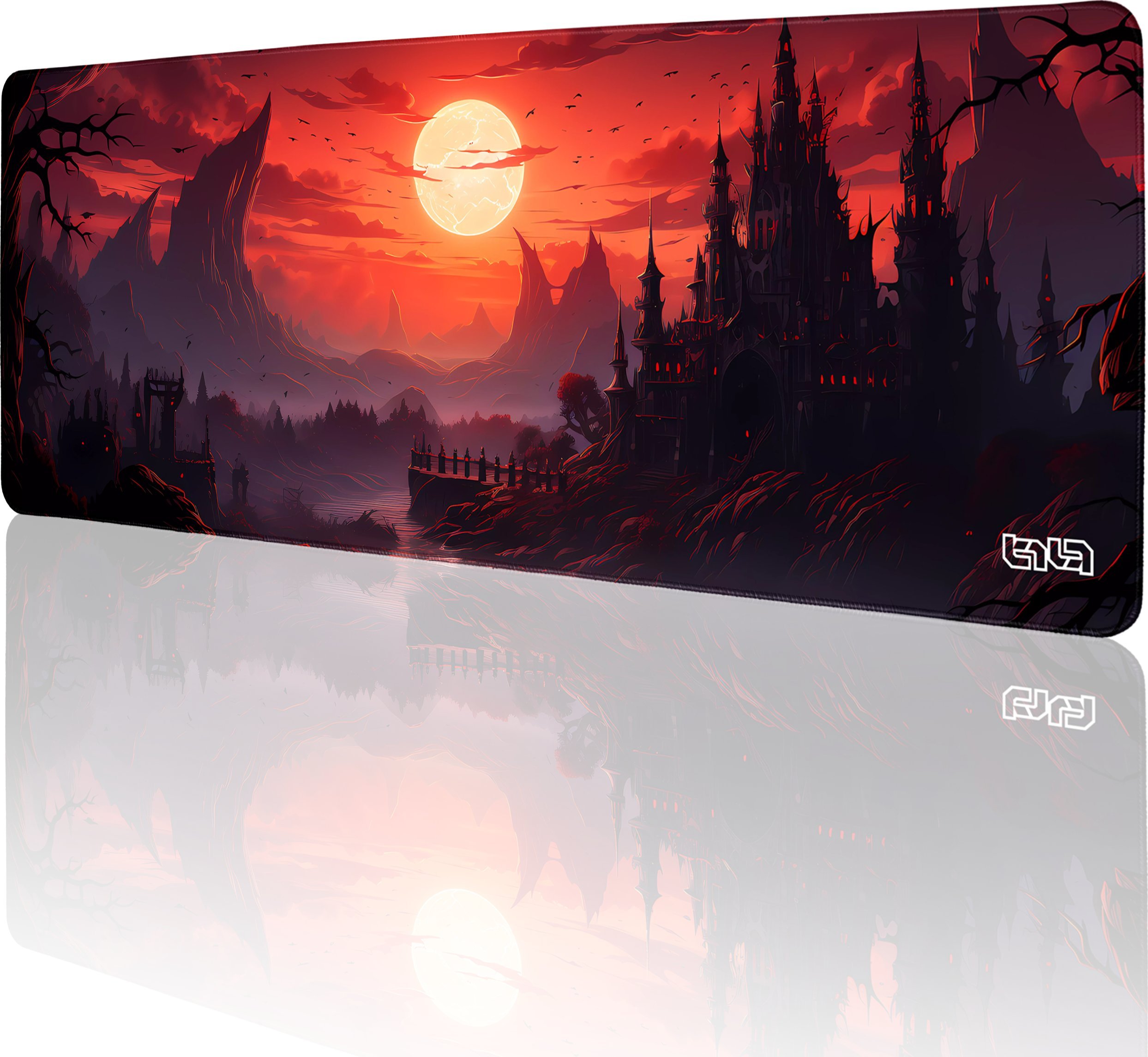 Podkładka Tilt PODKŁADKA GAMINGOWA Moonshadow Keep 80x30 TILT Na biurko XL Antypoślizgowa