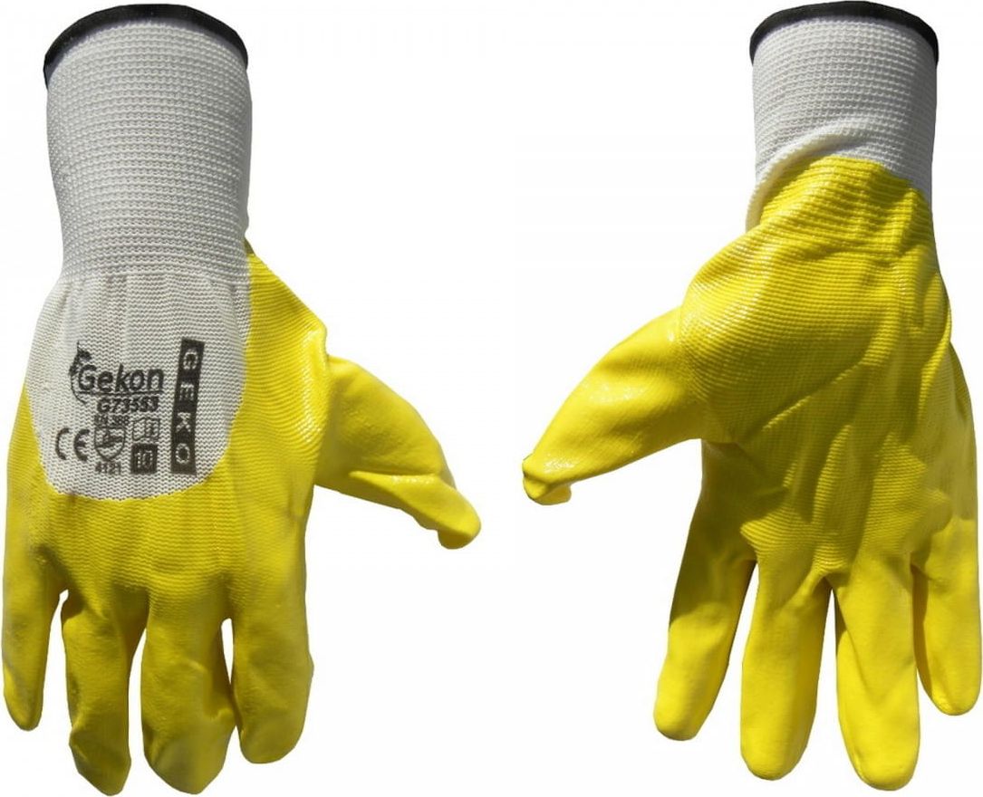 Geko Rękawice robocze nitrylowe rozmiar 10" (G73553)