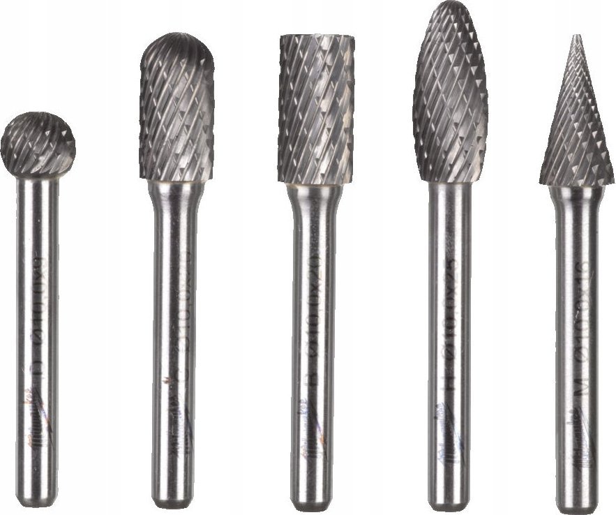 Milwaukee MILWAUKEE FREZY DO METALU 6 x 10mm TCT ZESTAW 5szt.