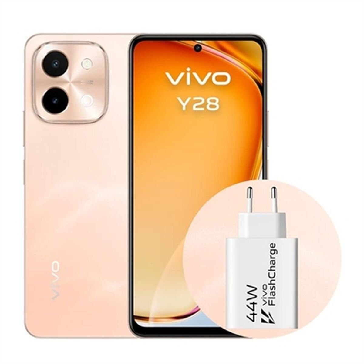 Smartfon Vivo Smartfony VIVO Y28 6,7" MediaTek Helio G85 4 GB RAM 128 GB Pomarańczowy